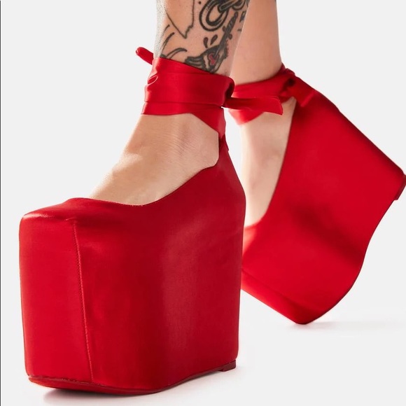 YRU bae platform shoes - Picture 1 of 4